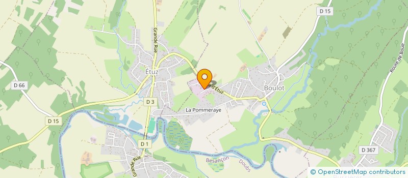 localisation de l'entreprise JMF  BOULOT