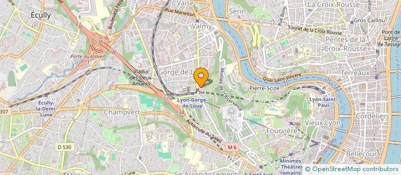 localisation de l'entreprise JMF à LYON