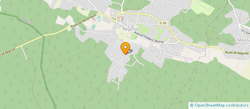 localisation de l'entreprise JMF AGENCEMENT à REGUSSE