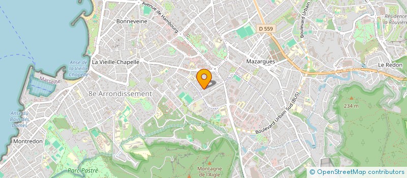 localisation de l'entreprise JMF CONSULTING  MARSEILLE