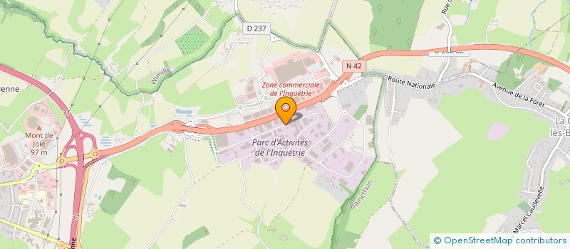 localisation de l'entreprise JMF DESIGN à SAINT-MARTIN-BOULOGNE