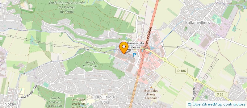 localisation de l'entreprise JMF ET ASSOCIES à LA VILLE-DU-BOIS