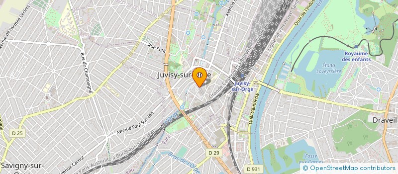 localisation de l'entreprise JMF EXOTIQUE à JUVISY SUR ORGE