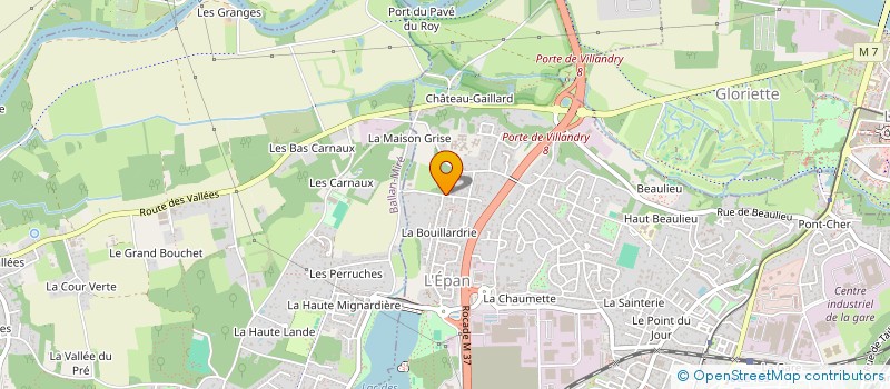 localisation de l'entreprise JMF IMMO  JOUE-LES-TOURS