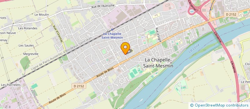 localisation de l'entreprise JMFEL à LA CHAPELLE-SAINT-MESMIN