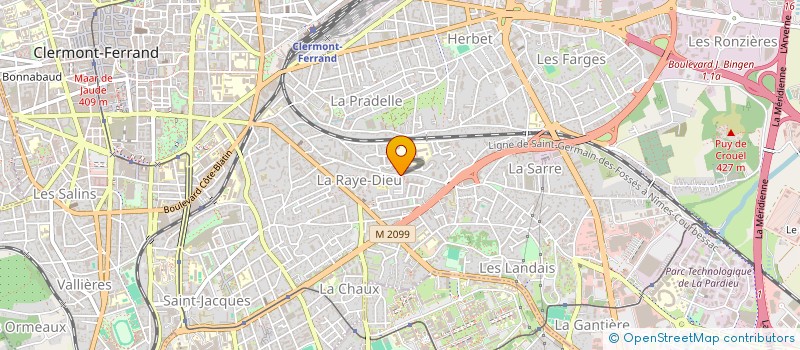 localisation de l'entreprise JMFINANCES  CLERMONT-FERRAND