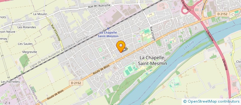 localisation de l'entreprise JMFMO à LA CHAPELLE-SAINT-MESMIN