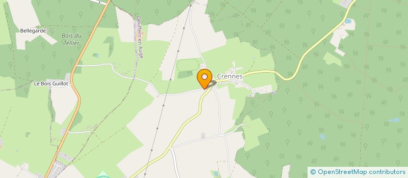 localisation de l'entreprise JMFSERVICES à GOUFFERN EN AUGE