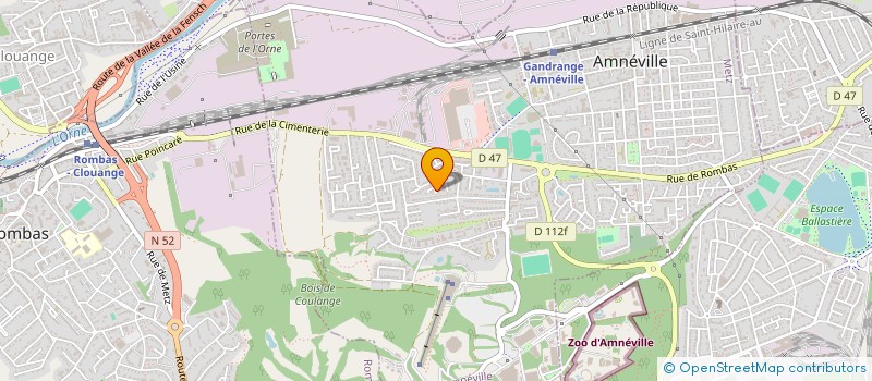 localisation de l'entreprise JMG  AMNEVILLE