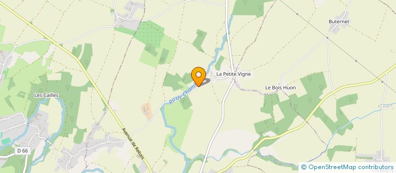 localisation de l'entreprise JMG  LA FERTE-GAUCHER