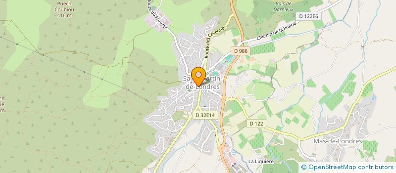 localisation de l'entreprise JMG  SAINT-MARTIN-DE-LONDRES