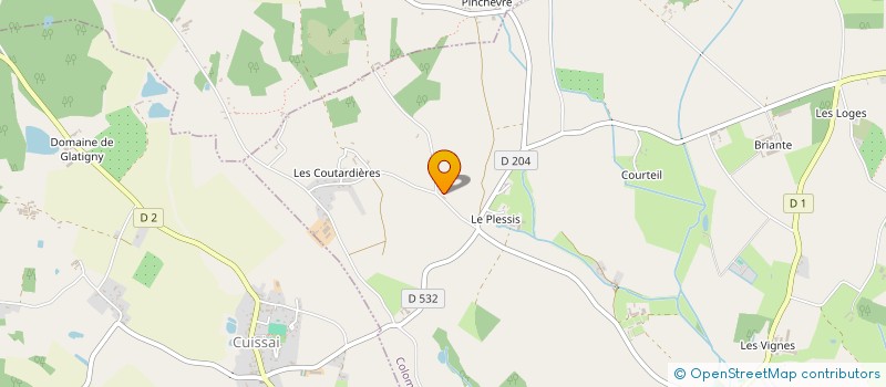 localisation de l'entreprise JMG à HAUTERIVE