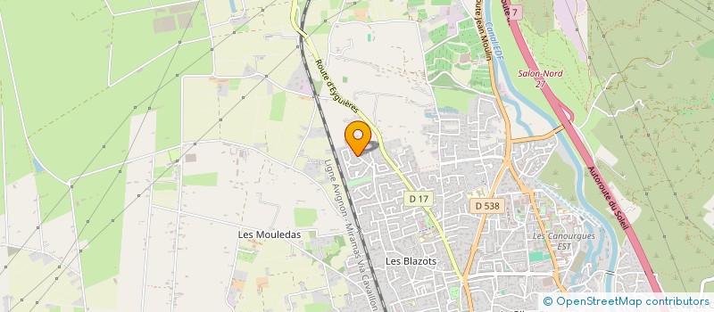 localisation de l'entreprise JMG  SALON-DE-PROVENCE