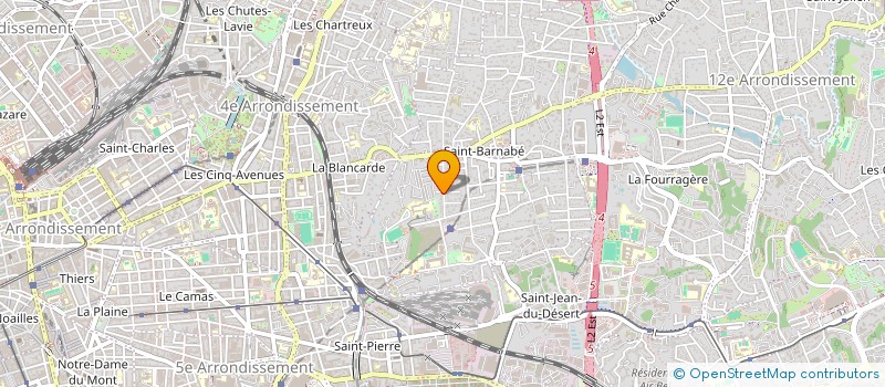 localisation de l'entreprise JMG à MARSEILLE