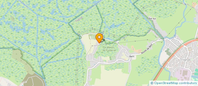 localisation de l'entreprise JMG  TRIGNAC