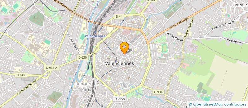 localisation de l'entreprise JMG à VALENCIENNES