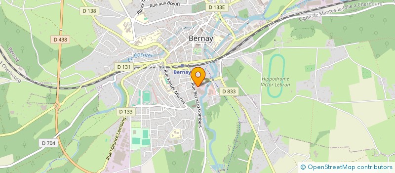 localisation de l'entreprise JMG CONSEIL  BERNAY