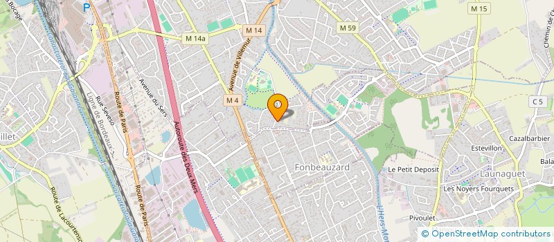 localisation de l'entreprise JMG DECOR 31  SAINT-ALBAN