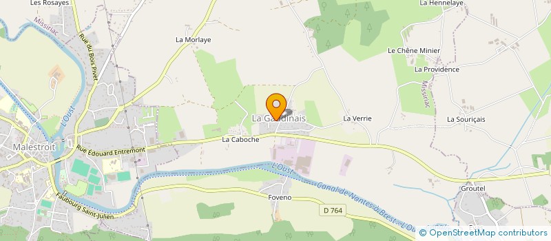 localisation de l'entreprise JMG DENYS à MISSIRIAC