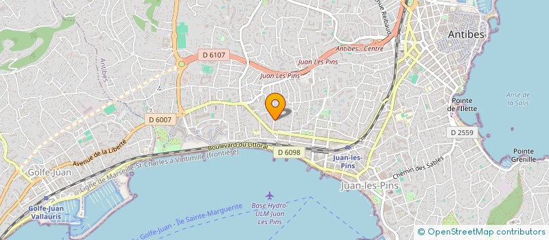 localisation de l'entreprise JMG DOYCHEVA à ANTIBES