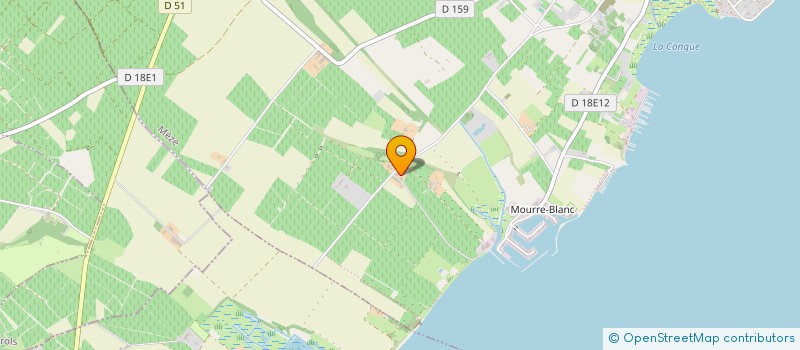 localisation de l'entreprise JMG ENERGIE à MEZE