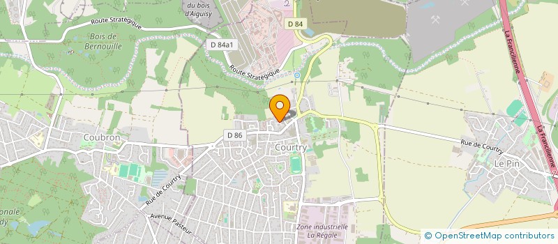localisation de l'entreprise JMG HABITAT  COURTRY