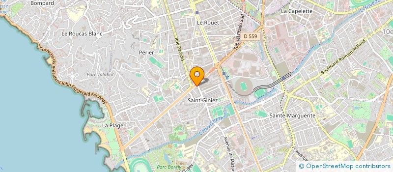 localisation de l'entreprise JMG IMMOBILIER à MARSEILLE