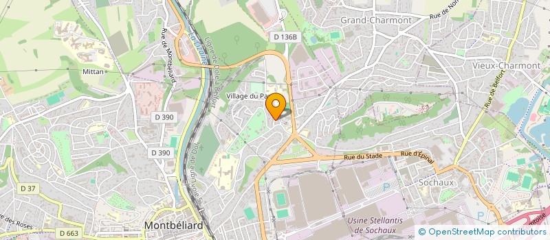 localisation de l'entreprise JMG MENTAL TRAINING  MONTBELIARD