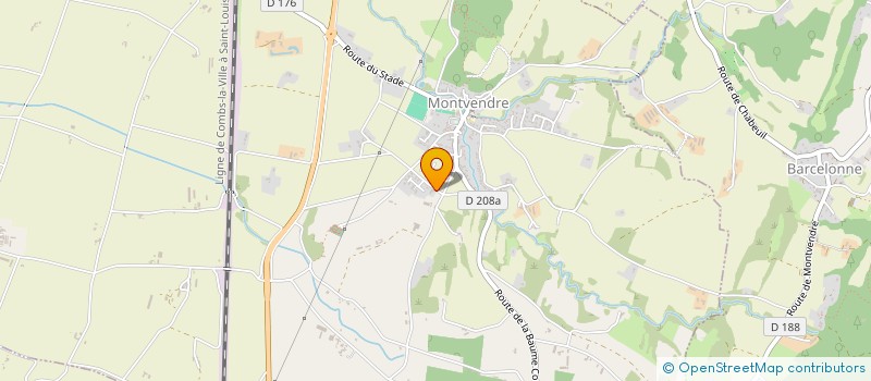 localisation de l'entreprise JMG SARL à MONTVENDRE