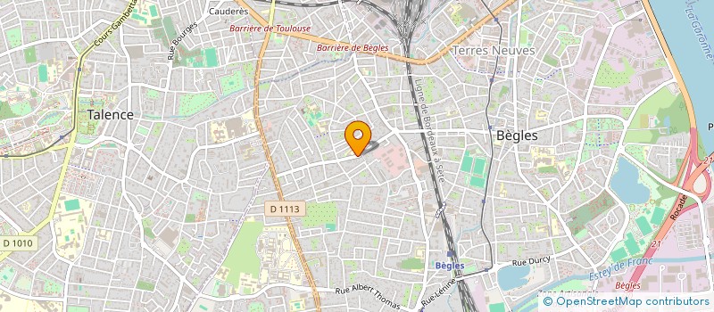 localisation de l'entreprise JMGC à BEGLES
