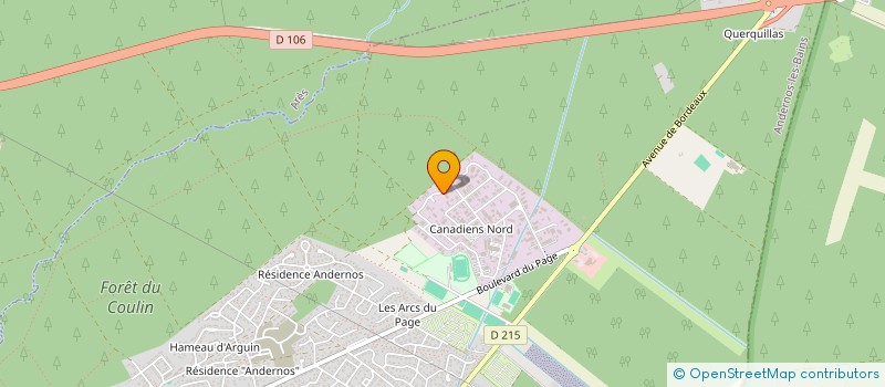 localisation de l'entreprise JMGC  ANDERNOS-LES-BAINS