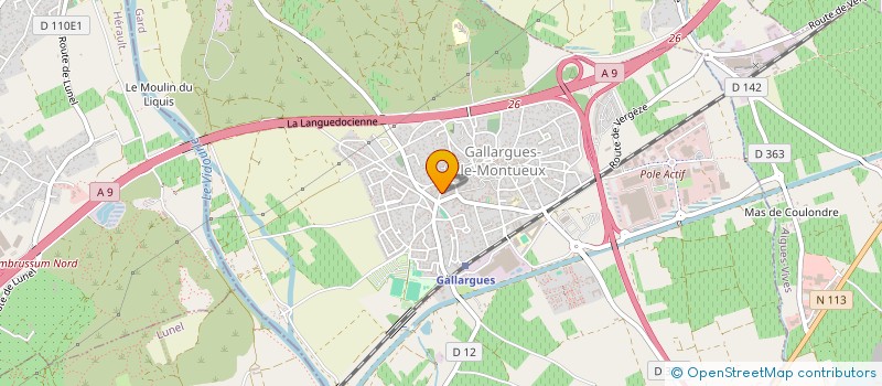 localisation de l'entreprise JMGC  GALLARGUES-LE-MONTUEUX