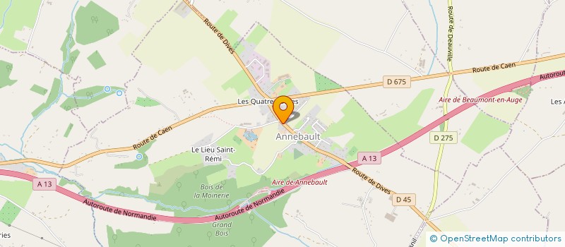 localisation de l'entreprise JMGC  ANNEBAULT