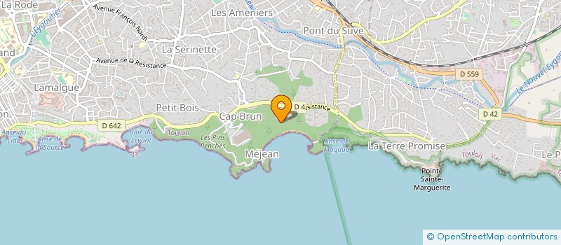 localisation de l'entreprise JMGCOM  TOULON