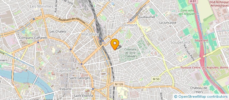 localisation de l'entreprise JMGD INVEST  TOULOUSE