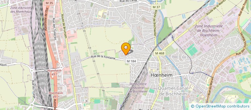 localisation de l'entreprise JMGZ  HNHEIM