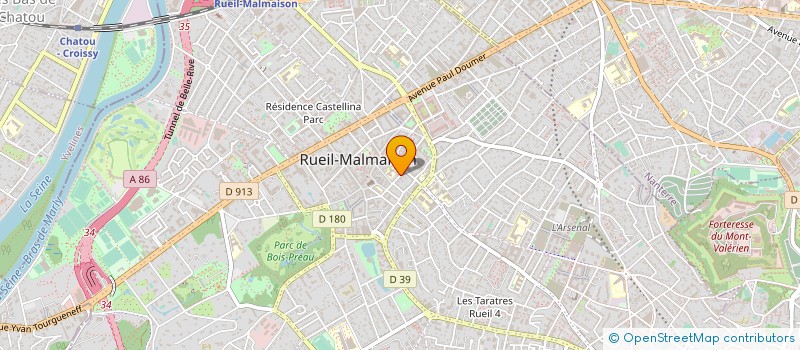 localisation de l'entreprise JMH à RUEIL MALMAISON