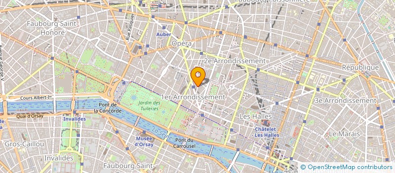 localisation de l'entreprise JMH  PARIS