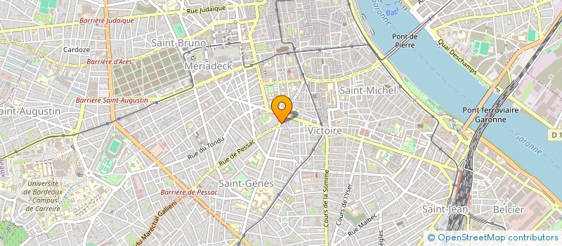 localisation de l'entreprise JMH à BORDEAUX
