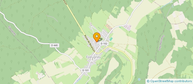 localisation de l'entreprise JMH  EPEUGNEY