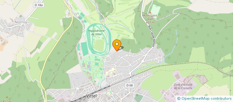 localisation de l'entreprise JMH  VITTEL