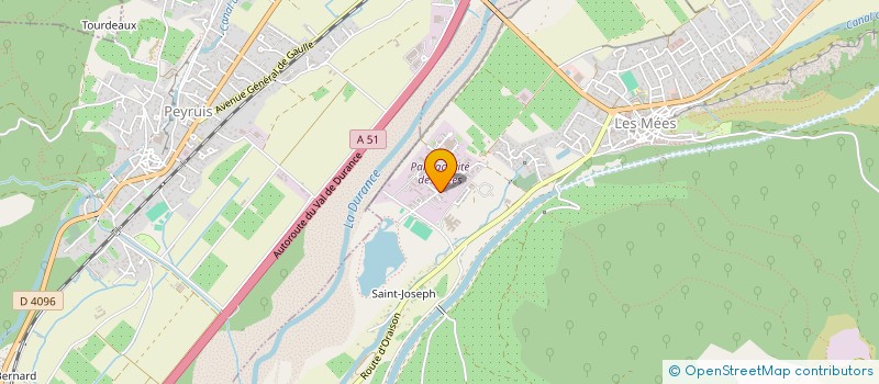 localisation de l'entreprise JMH à LES MEES