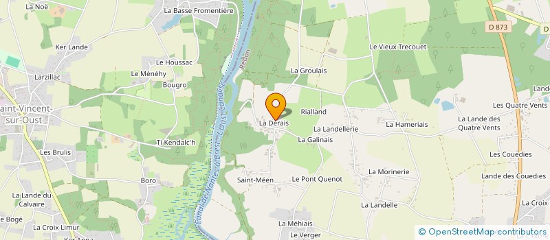 localisation de l'entreprise JMH IMMO  BAINS-SUR-OUST