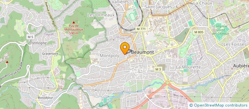 localisation de l'entreprise JMHC7 à BEAUMONT