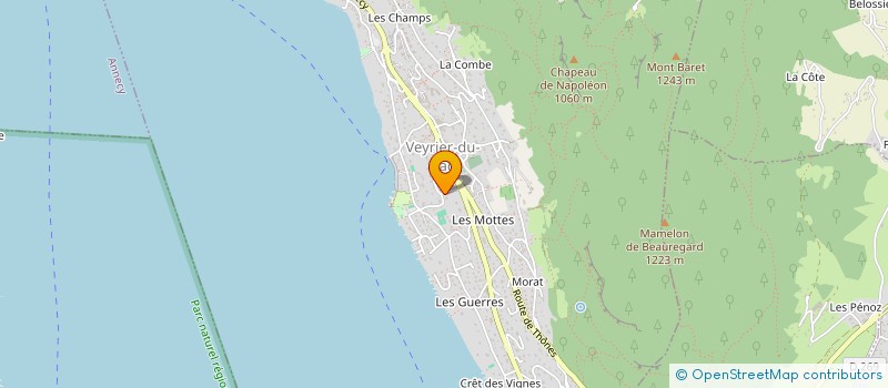 localisation de l'entreprise JMHE CONSULTING  VEYRIER-DU-LAC