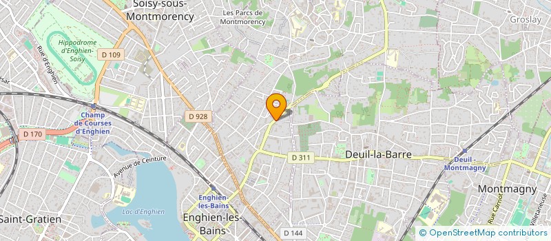 localisation de l'entreprise JMI CONSEIL  MONTMORENCY