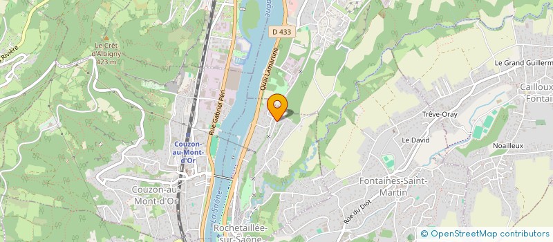 localisation de l'entreprise JMI INVESTISSEMENTS  ROCHETAILLEE-SUR-SAONE