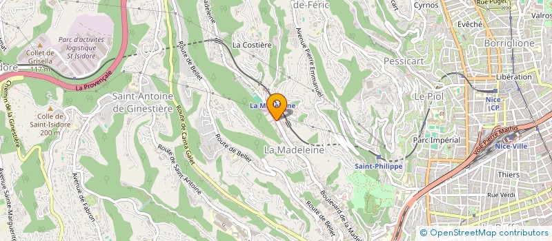 localisation de l'entreprise JMIAA  NICE