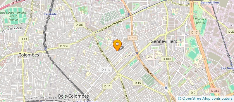 localisation de l'entreprise JMIR CONSEILS à ASNIERES-SUR-SEINE