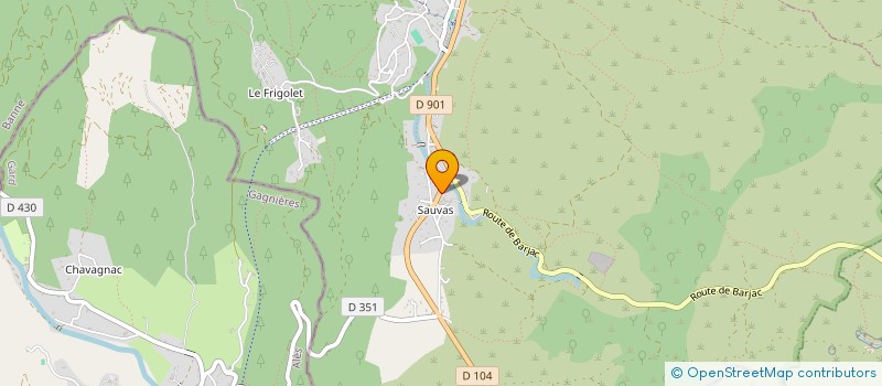 localisation de l'entreprise JMJ 73  SAINT-PAUL-LE-JEUNE